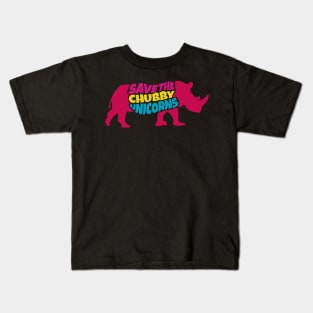 Save the Chubby Unicorns Kids T-Shirt